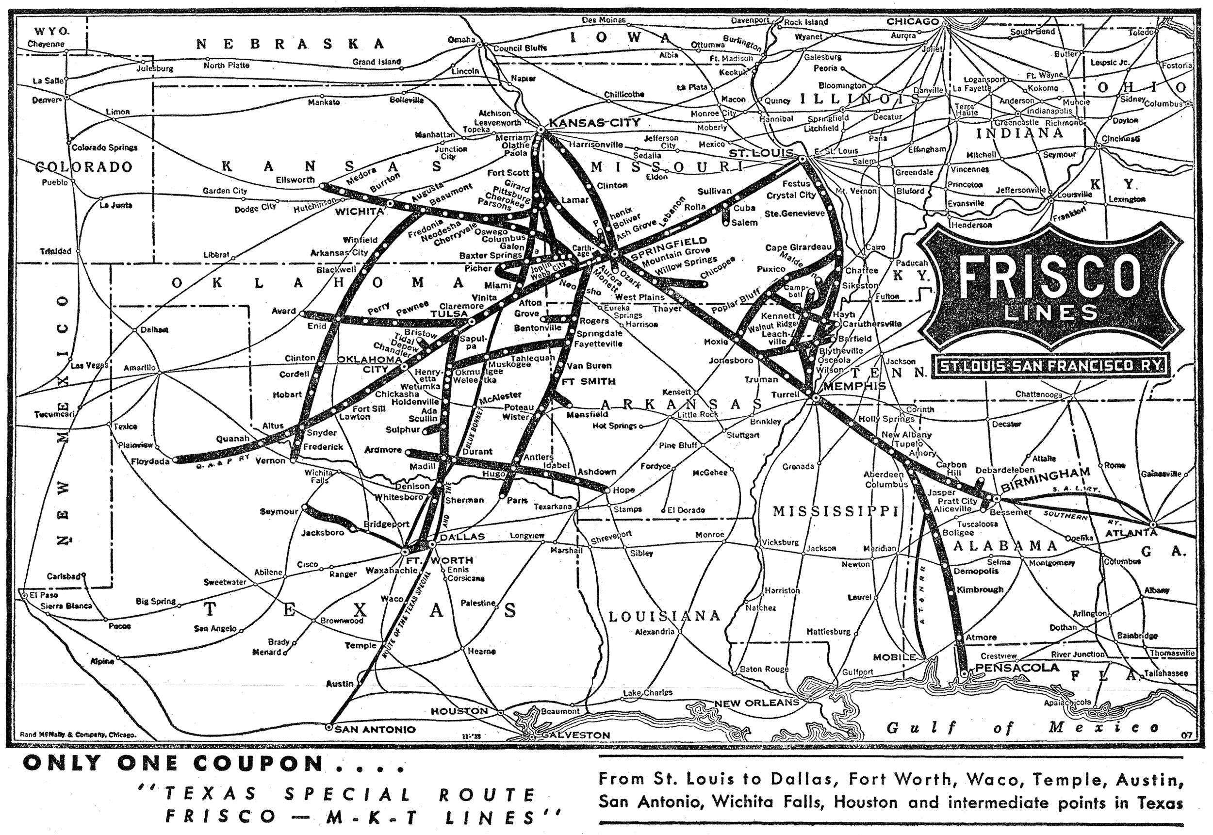 map of st louis san francisco railway